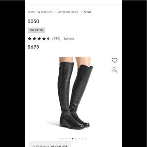 Stuart Weitzman 50 50 boot